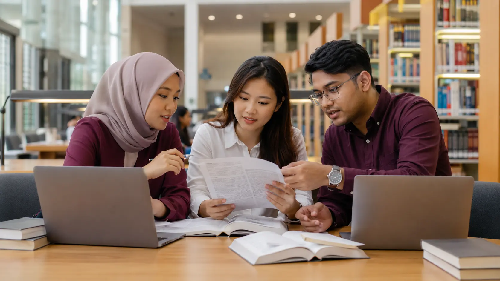Malaysian researchers discovering and evaluating scholarly literature in a university library
