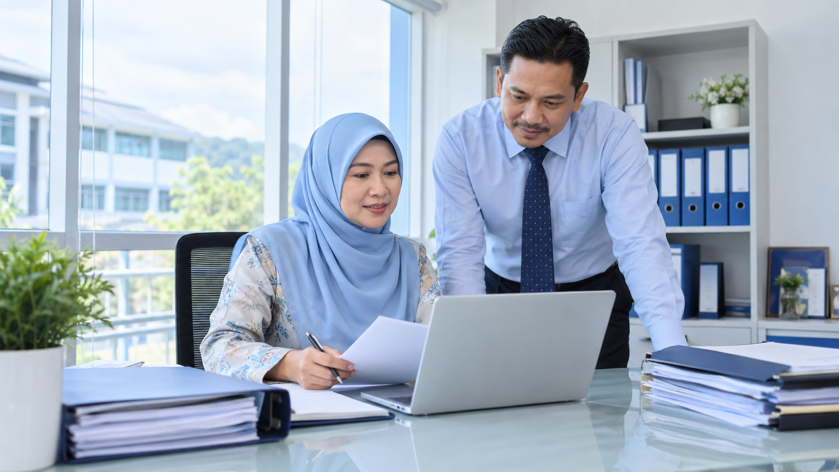 Pentadbir sekolah bekerjasama menggunakan AI